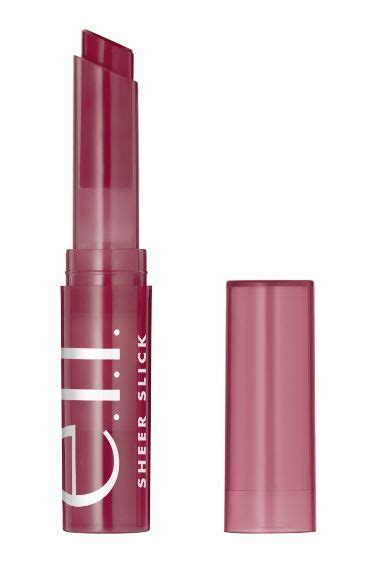 e.l.f. Sheer Slick Lipstick, Hydrating Lipstick For Sheer ...